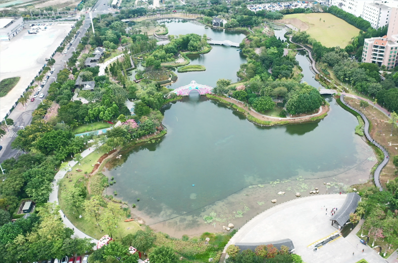 佛山市映月湖公園水體生態(tài)修復(fù)項目